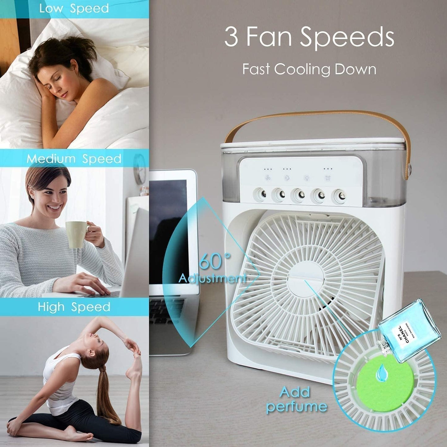 Portable Air Cooler & Humidifier